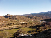 Vistas desde el camino de la vega del Noguera Ribagorzana