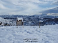 Paisajes nevados en el entorno de Viacamp