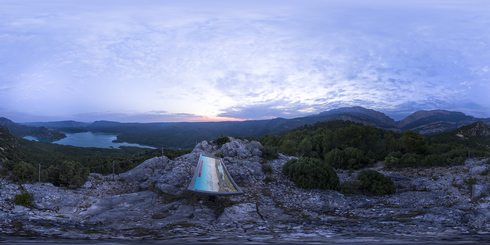 Mirador del embalse de Canelles