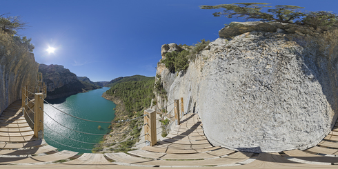 Congost de Montrebei- Pasarelas-Montfalcó