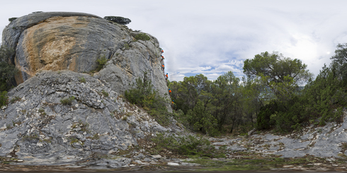 Escalada en el Montsec