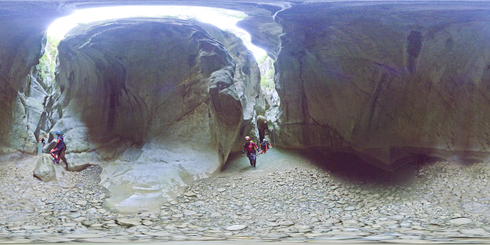 Barranco Los Oscuros de Cajigar